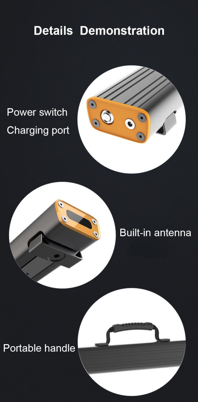 편리한 평면 블루투스 휴대용 빔 밸링 바 바스 배터리 3.7V 9000mAh 1