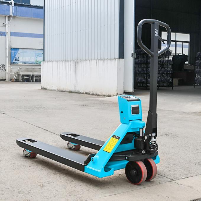 기계 수동 수압 팔레트 리퍼 2500kg 가량의 수동 펌프 트럭 포크 리프트 1