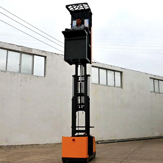 ISO 인증 OEM 창고 500kg 주문 픽커 포크리프트 플랫폼 전기 포크리프트 트럭 2