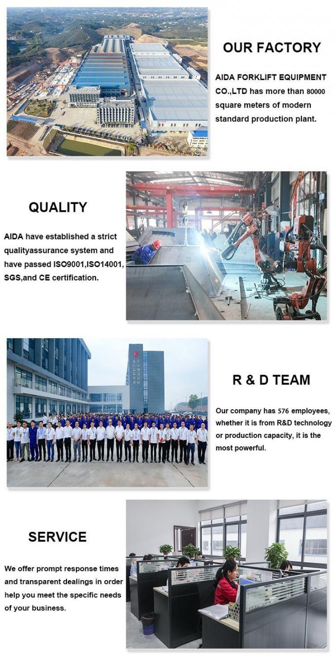 서 있는 드라이브 팔레트 리퍼 더 긴 사용 시간 더 강한 리프팅 능력 전기 포크 리프트 완전 전기 스택 12