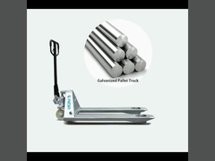 가루화 된 수동 팔레트 트럭