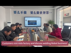 금속 제조 산업 / 자동차 산업용 자동 로봇 용접 장비